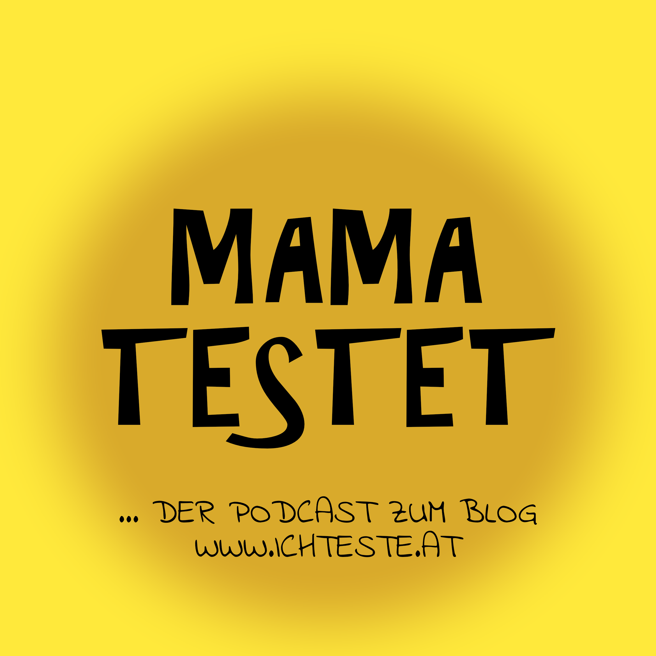 1. Podcast "Mama testet" - Vorstellung 13 Logo Podcast quadratisch 2